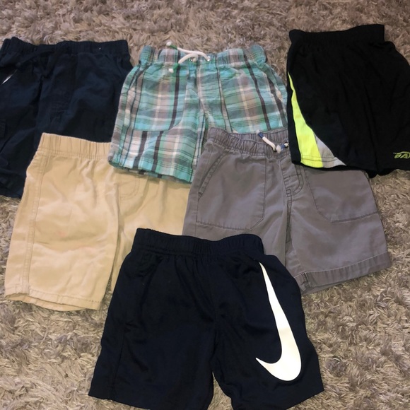 Nike Other - 6 pair bundle boys shorts 4-4t